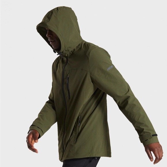 Gymshark Windcheater - Dark Green (L) - Picture 4 of 6